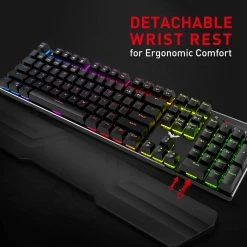 HAVIT HV-KB380L Mechanical Keyboard Mouse & RGB Headset Kit (Upgraded Version) 14 HAVIT HV-KB380L Mechanical Keyboard Mouse & RGB Headset Kit (Upgraded Version)