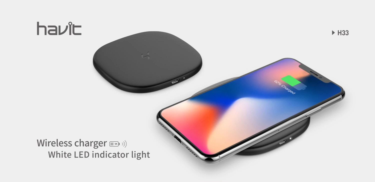 Mobile HAVIT H33 Wireless Charging Pad (Minimal Package) 5 Mobile HAVIT H33 Wireless Charging Pad (Minimal Package)