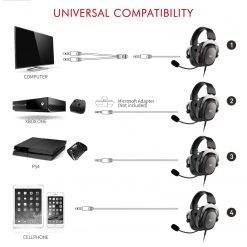 HAVIT H2002D 3.5mm Gaming Headset 10 HAVIT H2002D 3.5mm Gaming Headset