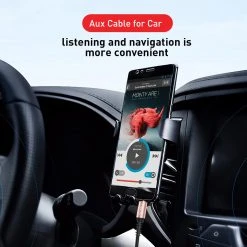 HAVIT HV-CB619X 3.5mm Male Jack To Male Stereo Coiled Aux Cable Mobile 15 HAVIT HV-CB619X 3.5mm Male Jack To Male Stereo Coiled Aux Cable Mobile