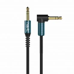 HAVIT HV-CB619X 3.5mm Male Jack To Male Stereo Coiled Aux Cable Mobile 17 HAVIT HV-CB619X 3.5mm Male Jack To Male Stereo Coiled Aux Cable Mobile