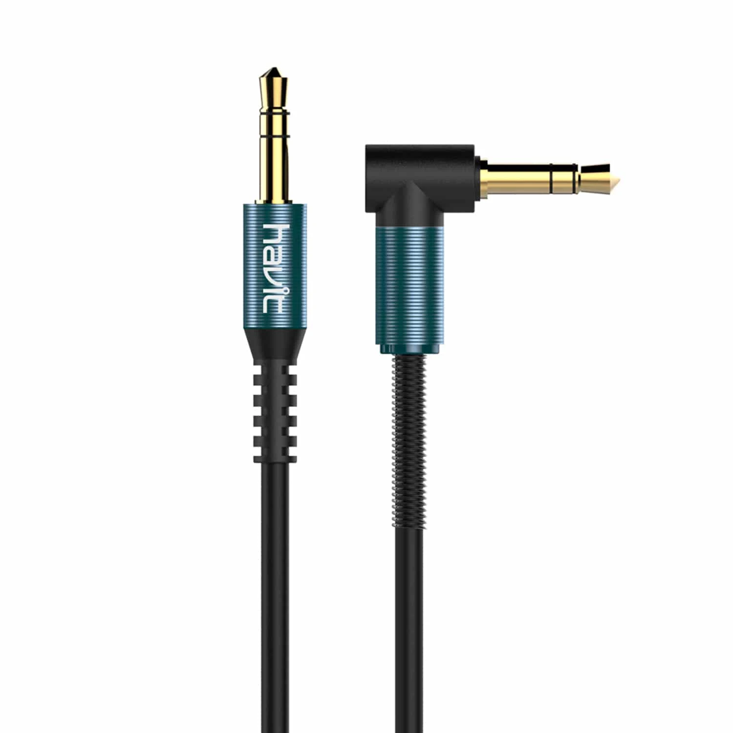 HAVIT HV-CB619X 3.5mm Male Jack To Male Stereo Coiled Aux Cable Mobile 9 HAVIT HV-CB619X 3.5mm Male Jack To Male Stereo Coiled Aux Cable Mobile