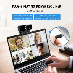 HAVIT C1096 1080P HD Webcam With Built-In Mic & Tripod 20 HAVIT C1096 1080P HD Webcam With Built-In Mic & Tripod