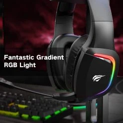 HAVIT H2025D RGB Wired Gaming Headset With 50mm Drivers & Volume Control 10 HAVIT H2025D RGB Wired Gaming Headset With 50mm Drivers & Volume Control