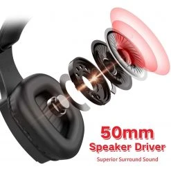 HAVIT H2025D RGB Wired Gaming Headset With 50mm Drivers & Volume Control 11 HAVIT H2025D RGB Wired Gaming Headset With 50mm Drivers & Volume Control