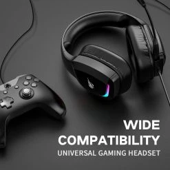HAVIT H2025D RGB Wired Gaming Headset With 50mm Drivers & Volume Control 12 HAVIT H2025D RGB Wired Gaming Headset With 50mm Drivers & Volume Control