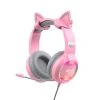HAVIT H2233D Cat Ear RGB Gaming Headset With Volume Control & Microphone Mute Button