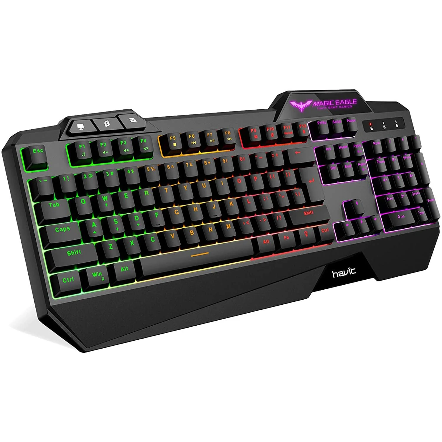 HAVIT HV-KB391L Gaming Keyboard 1 HAVIT HV-KB391L Gaming Keyboard