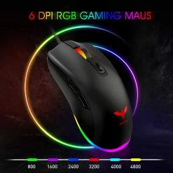 HAVIT HV-KB558CM Gaming Keyboard And Mouse Combo (Rainbow Backlit)
