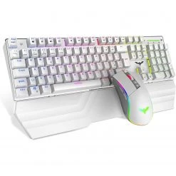 HAVIT KB389L Mechanical Keyboard And Mouse Combo 104 Keys With Detachable Wrist Rest 26 HAVIT KB389L Mechanical Keyboard And Mouse Combo 104 Keys With Detachable Wrist Rest