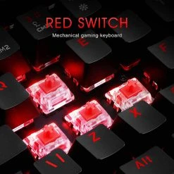 HAVIT KB486L 60% Gaming Mechanical Keyboard With 90 Keys Backlit Red Switch 18 HAVIT KB486L 60% Gaming Mechanical Keyboard With 90 Keys Backlit Red Switch