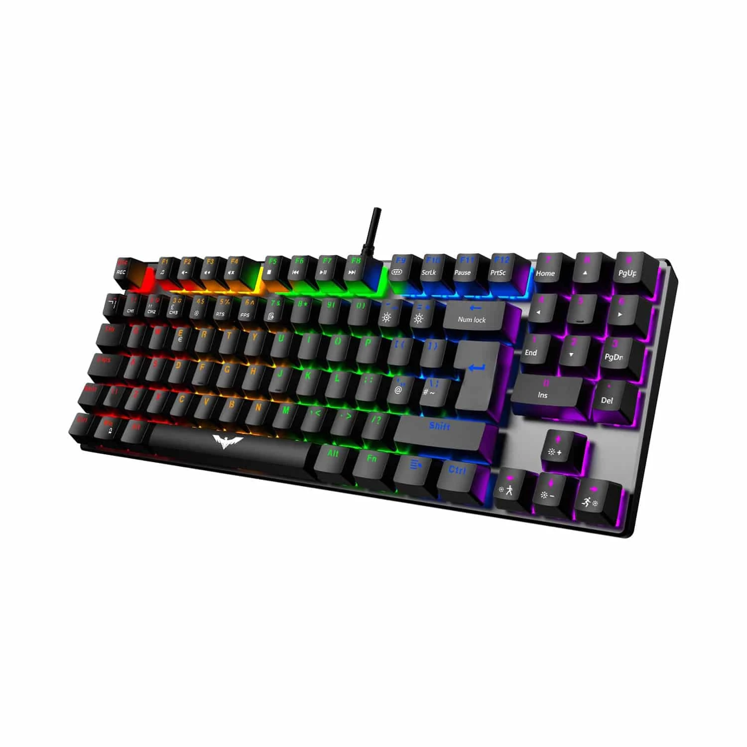 HAVIT KB486L 60% Gaming Mechanical Keyboard With 90 Keys Backlit Red Switch 14 HAVIT KB486L 60% Gaming Mechanical Keyboard With 90 Keys Backlit Red Switch