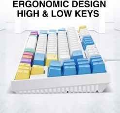 HAVIT KB487L TKL Mechanical Keyboard With 90 Keys PBT Keycaps 28 HAVIT KB487L TKL Mechanical Keyboard With 90 Keys PBT Keycaps