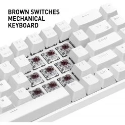 Gaming HAVIT KB498L Wireless Mechanical Keyboard & Programmable RGB Mouse Combo - 60% Keyboard With Bluetooth / Wired Modes 31 Gaming HAVIT KB498L Wireless Mechanical Keyboard & Programmable RGB Mouse Combo - 60% Keyboard With Bluetooth / Wired Modes