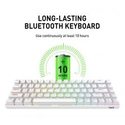 Gaming HAVIT KB498L Wireless Mechanical Keyboard & Programmable RGB Mouse Combo - 60% Keyboard With Bluetooth / Wired Modes 32 Gaming HAVIT KB498L Wireless Mechanical Keyboard & Programmable RGB Mouse Combo - 60% Keyboard With Bluetooth / Wired Modes