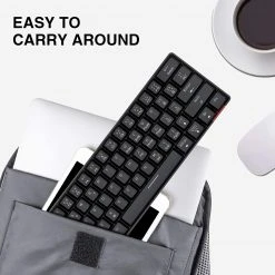 Gaming HAVIT KB611CM 60% Mechanical Keyboard & Programmable RGB Mouse Combo - 61 Keys Wired Type-C Backlit 15 Gaming HAVIT KB611CM 60% Mechanical Keyboard & Programmable RGB Mouse Combo - 61 Keys Wired Type-C Backlit