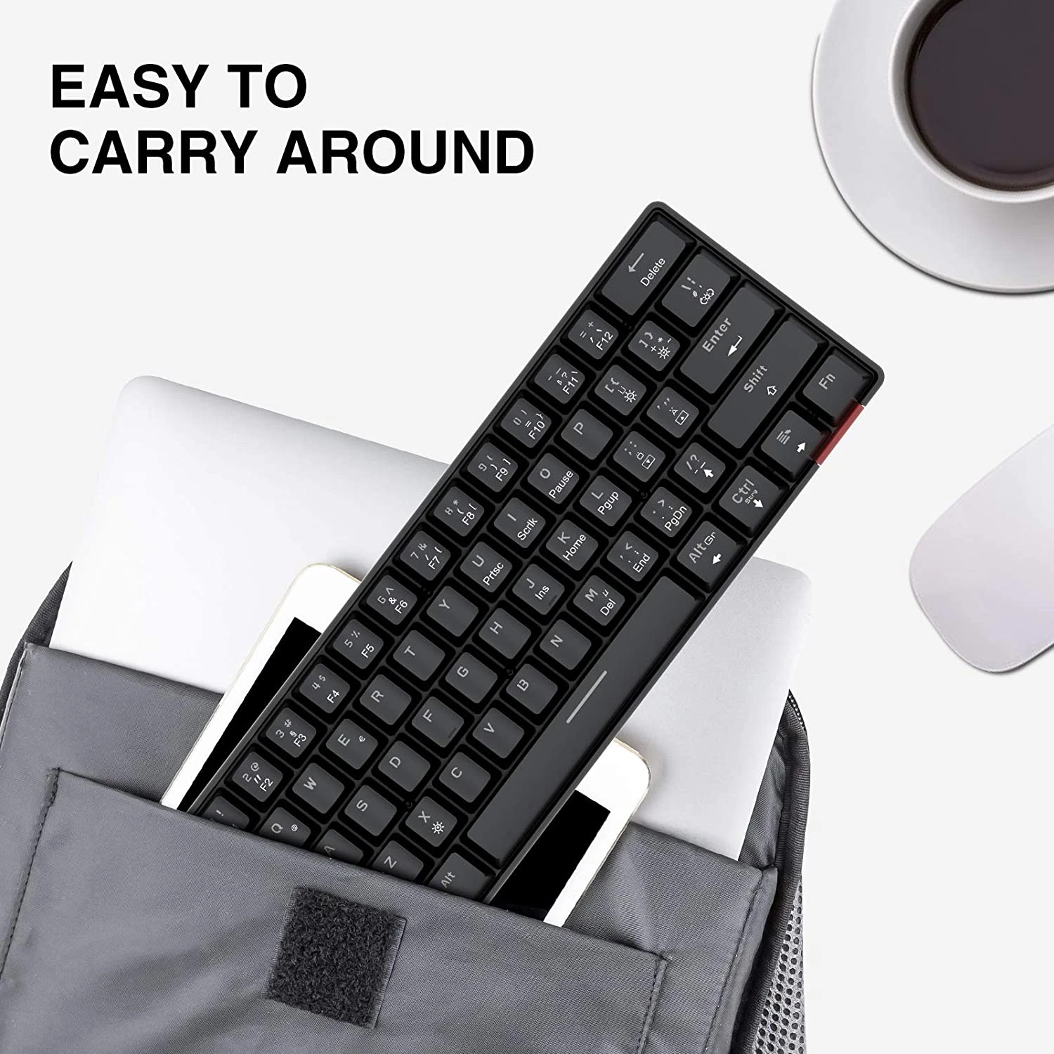 Gaming HAVIT KB611CM 60% Mechanical Keyboard & Programmable RGB Mouse Combo - 61 Keys Wired Type-C Backlit 4 Gaming HAVIT KB611CM 60% Mechanical Keyboard & Programmable RGB Mouse Combo - 61 Keys Wired Type-C Backlit