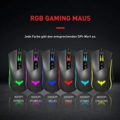 Gaming HAVIT KB611CM 60% Mechanical Keyboard & Programmable RGB Mouse Combo - 61 Keys Wired Type-C Backlit 16 Gaming HAVIT KB611CM 60% Mechanical Keyboard & Programmable RGB Mouse Combo - 61 Keys Wired Type-C Backlit
