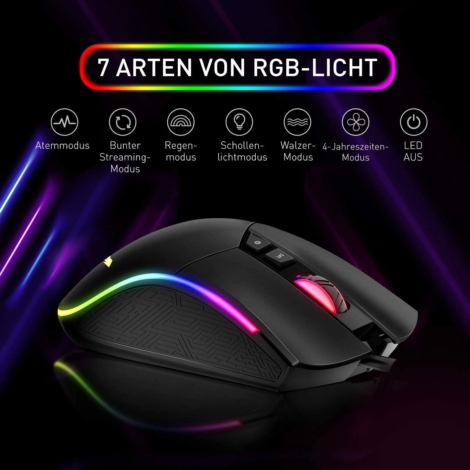 Gaming HAVIT KB611CM 60% Mechanical Keyboard & Programmable RGB Mouse Combo - 61 Keys Wired Type-C Backlit 6 Gaming HAVIT KB611CM 60% Mechanical Keyboard & Programmable RGB Mouse Combo - 61 Keys Wired Type-C Backlit