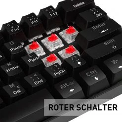 Gaming HAVIT KB611CM 60% Mechanical Keyboard & Programmable RGB Mouse Combo - 61 Keys Wired Type-C Backlit 19 Gaming HAVIT KB611CM 60% Mechanical Keyboard & Programmable RGB Mouse Combo - 61 Keys Wired Type-C Backlit