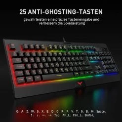 HAVIT KB854L RGB Gaming Keyboard & 7 Programmable Keys Mouse Combo 9 HAVIT KB854L RGB Gaming Keyboard & 7 Programmable Keys Mouse Combo