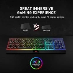 HAVIT KB854L RGB Gaming Keyboard & 7 Programmable Keys Mouse Combo 10 HAVIT KB854L RGB Gaming Keyboard & 7 Programmable Keys Mouse Combo
