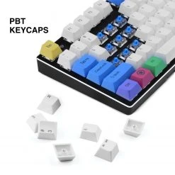 Gaming HAVIT KC25 PBT Keycaps 104 Keys With Puller For Cherry MX Mechanical Keyboard (White & Blue &Yellow) 16 Gaming HAVIT KC25 PBT Keycaps 104 Keys With Puller For Cherry MX Mechanical Keyboard (White & Blue &Yellow)