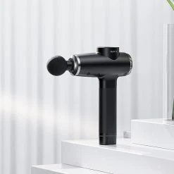 HAVIT MG1505 Muscle Massage Gun With 6 Massage Heads, 20 Speed Level, Deep Tissue High Frequency Therapy Mobile 8 HAVIT MG1505 Muscle Massage Gun With 6 Massage Heads, 20 Speed Level, Deep Tissue High Frequency Therapy Mobile