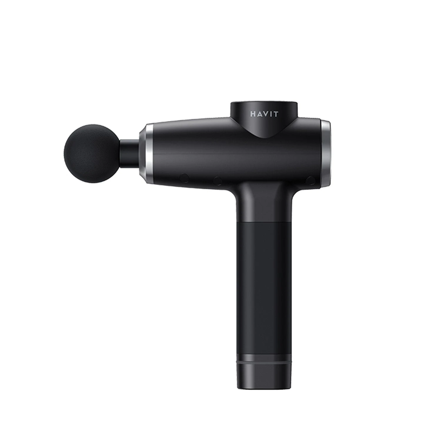 HAVIT MG1505 Muscle Massage Gun With 6 Massage Heads, 20 Speed Level, Deep Tissue High Frequency Therapy Mobile 1 HAVIT MG1505 Muscle Massage Gun With 6 Massage Heads, 20 Speed Level, Deep Tissue High Frequency Therapy Mobile