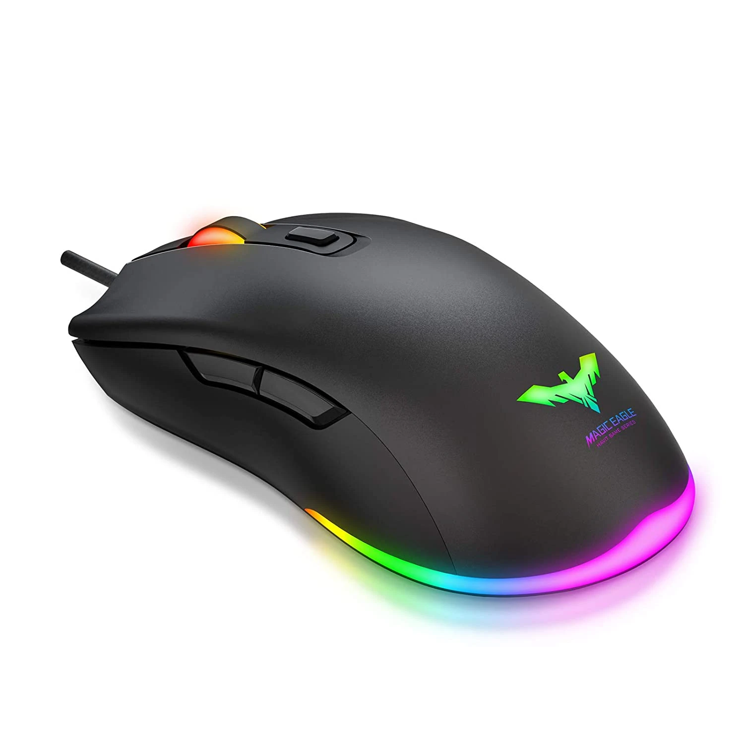 HAVIT MS732 RGB Gaming Mouse With 6400 DPI, 7 Color Backlights, 6 Buttons (2020 Version) 10 HAVIT MS732 RGB Gaming Mouse With 6400 DPI, 7 Color Backlights, 6 Buttons (2020 Version)