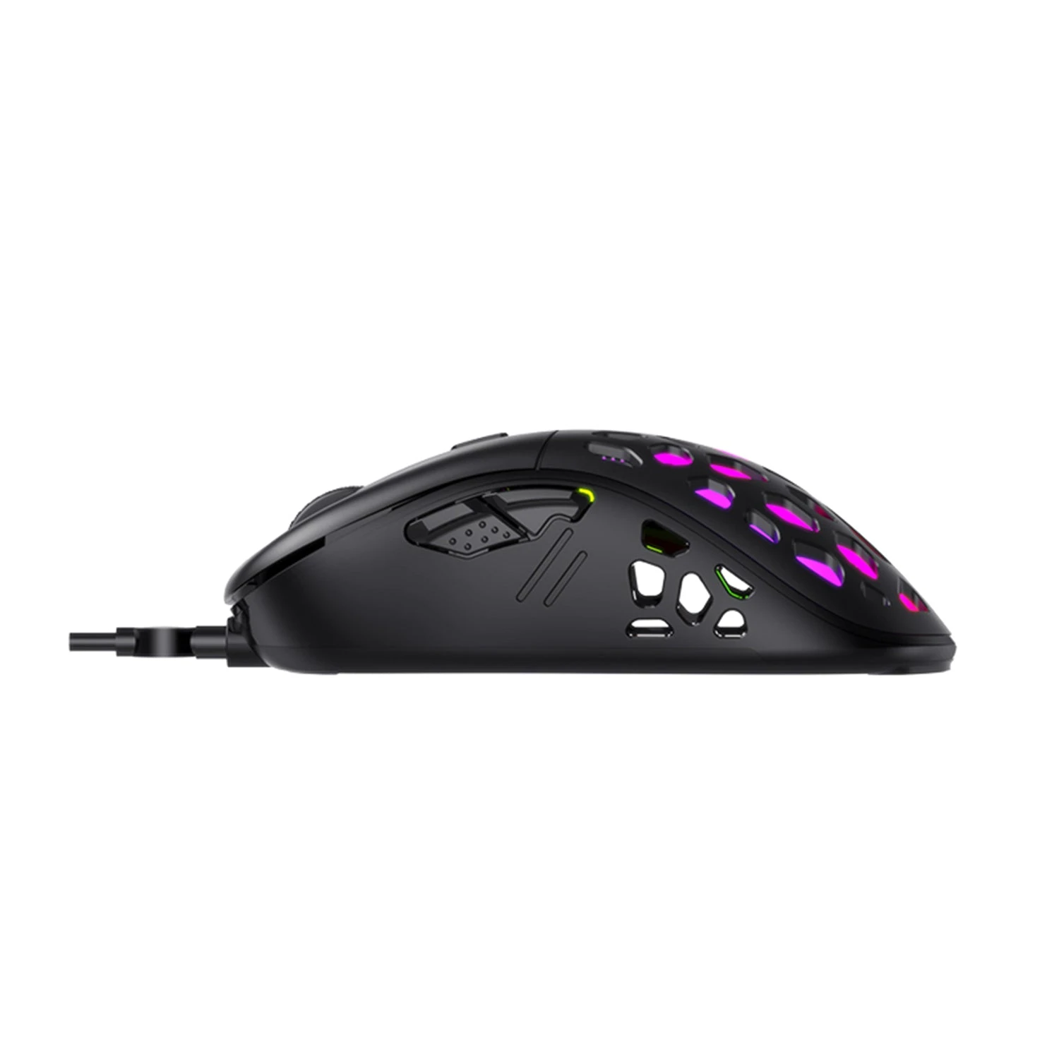 HAVIT MS955 RGB Progammable Gaming Mouse, Lightweight Honeycomb Shell, 12000 DPI, Adjustable Weights 2 HAVIT MS955 RGB Progammable Gaming Mouse, Lightweight Honeycomb Shell, 12000 DPI, Adjustable Weights