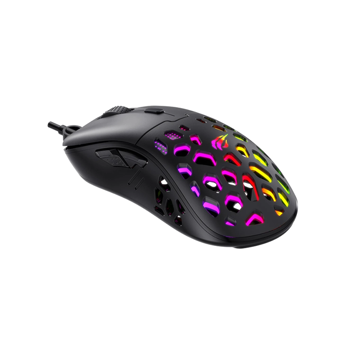 HAVIT MS955 RGB Progammable Gaming Mouse, Lightweight Honeycomb Shell, 12000 DPI, Adjustable Weights 4 HAVIT MS955 RGB Progammable Gaming Mouse, Lightweight Honeycomb Shell, 12000 DPI, Adjustable Weights