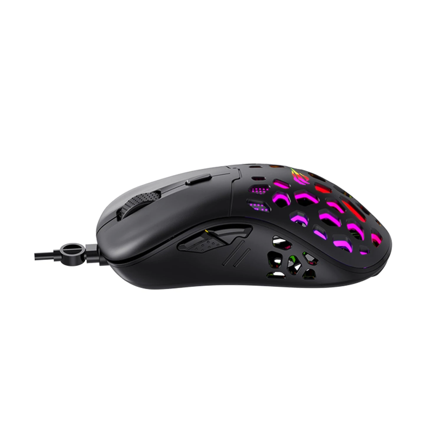 HAVIT MS955 RGB Progammable Gaming Mouse, Lightweight Honeycomb Shell, 12000 DPI, Adjustable Weights 6 HAVIT MS955 RGB Progammable Gaming Mouse, Lightweight Honeycomb Shell, 12000 DPI, Adjustable Weights