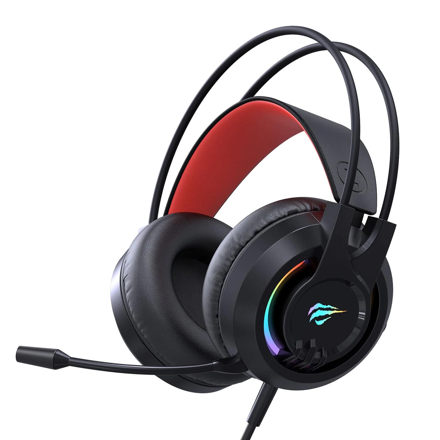HAVIT H2020D RGB Gaming Headset With Stereo Surround Sound & Volume Control 1 HAVIT H2020D RGB Gaming Headset With Stereo Surround Sound & Volume Control