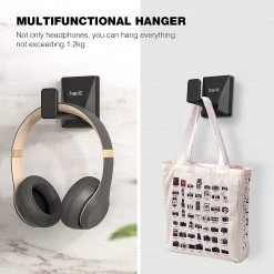 HAVIT TH620 Headphone Hanger Wall Mount, Universal Stand For PC Gaming Headphones 13 HAVIT TH620 Headphone Hanger Wall Mount, Universal Stand For PC Gaming Headphones