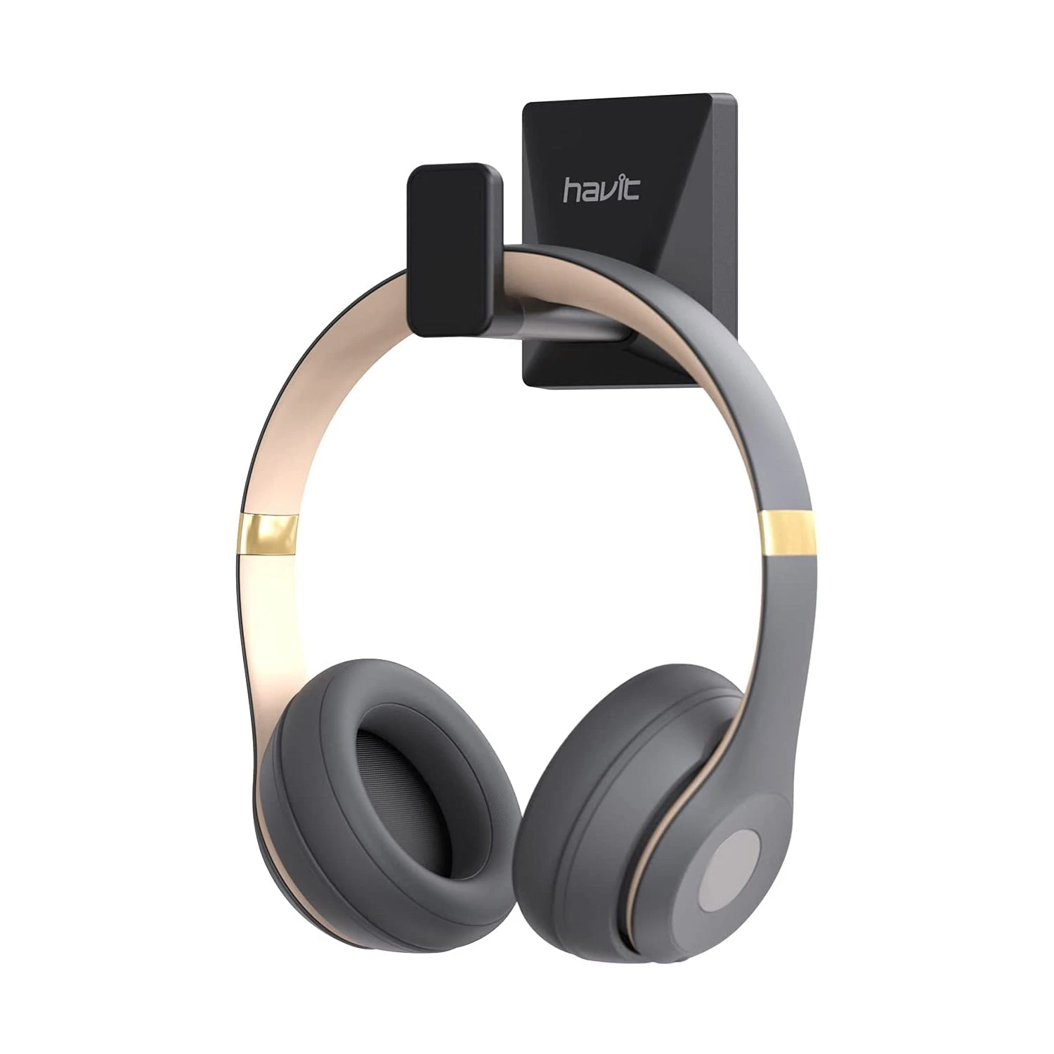 HAVIT TH620 Headphone Hanger Wall Mount, Universal Stand For PC Gaming Headphones 1 HAVIT TH620 Headphone Hanger Wall Mount, Universal Stand For PC Gaming Headphones