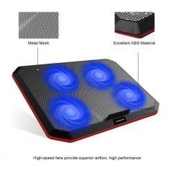Computer HAVIT HV-F2069 Laptop Cooling Pad For Up To 17 Inch Laptop With 4 Fans & LED Light