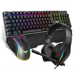 HAVIT HV-KB380L Mechanical Keyboard Mouse & RGB Headset Kit (Upgraded Version) 21 HAVIT HV-KB380L Mechanical Keyboard Mouse & RGB Headset Kit (Upgraded Version)