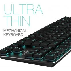 Gaming HAVIT HV-KB390L Low Profile Mechanical Keyboard, 87-Key, Programmable, LED, Kailh PG1350