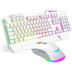 HAVIT HV-KB558CM Gaming Keyboard And Mouse Combo (Rainbow Backlit)