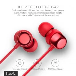 Audio HAVIT I39 Bluetooth Earbuds For Running With IPX5 & Bluetooth 4.2 (2021 Version) 12 Audio HAVIT I39 Bluetooth Earbuds For Running With IPX5 & Bluetooth 4.2 (2021 Version)