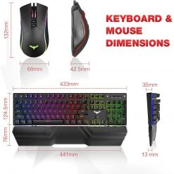 HAVIT KB389L Mechanical Keyboard And Mouse Combo 104 Keys With Detachable Wrist Rest 19 HAVIT KB389L Mechanical Keyboard And Mouse Combo 104 Keys With Detachable Wrist Rest