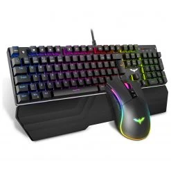 HAVIT KB389L Mechanical Keyboard And Mouse Combo 104 Keys With Detachable Wrist Rest 25 HAVIT KB389L Mechanical Keyboard And Mouse Combo 104 Keys With Detachable Wrist Rest