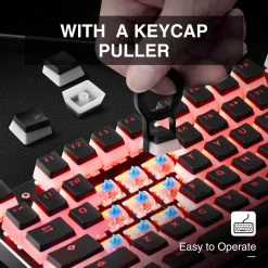 Gaming HAVIT KC22 PBT Keycaps With Puller - Pudding, Double Shot, For Cherry MX / Outemu Mechanical Keyboards