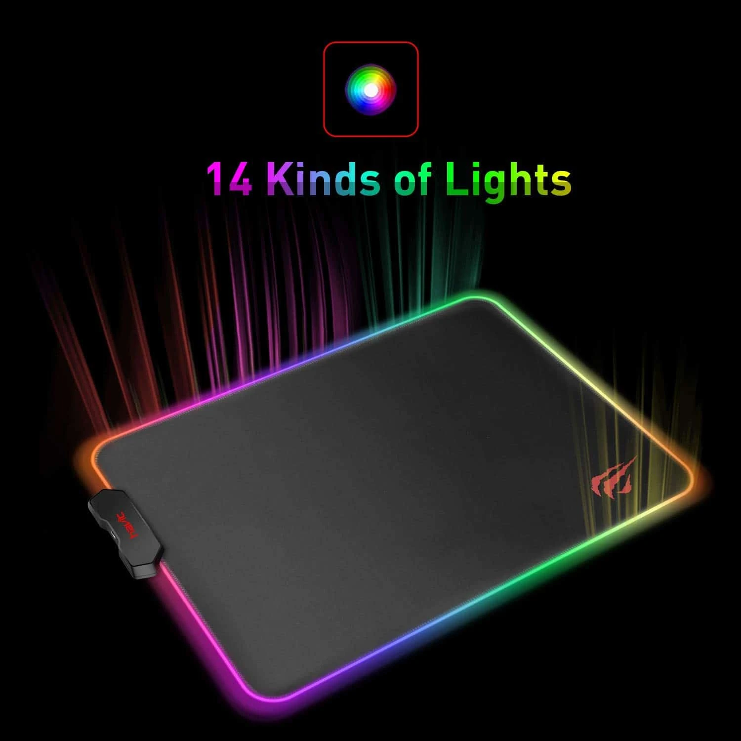 HAVIT MP902 RGB Mouse Pad Gaming 4 HAVIT MP902 RGB Mouse Pad Gaming