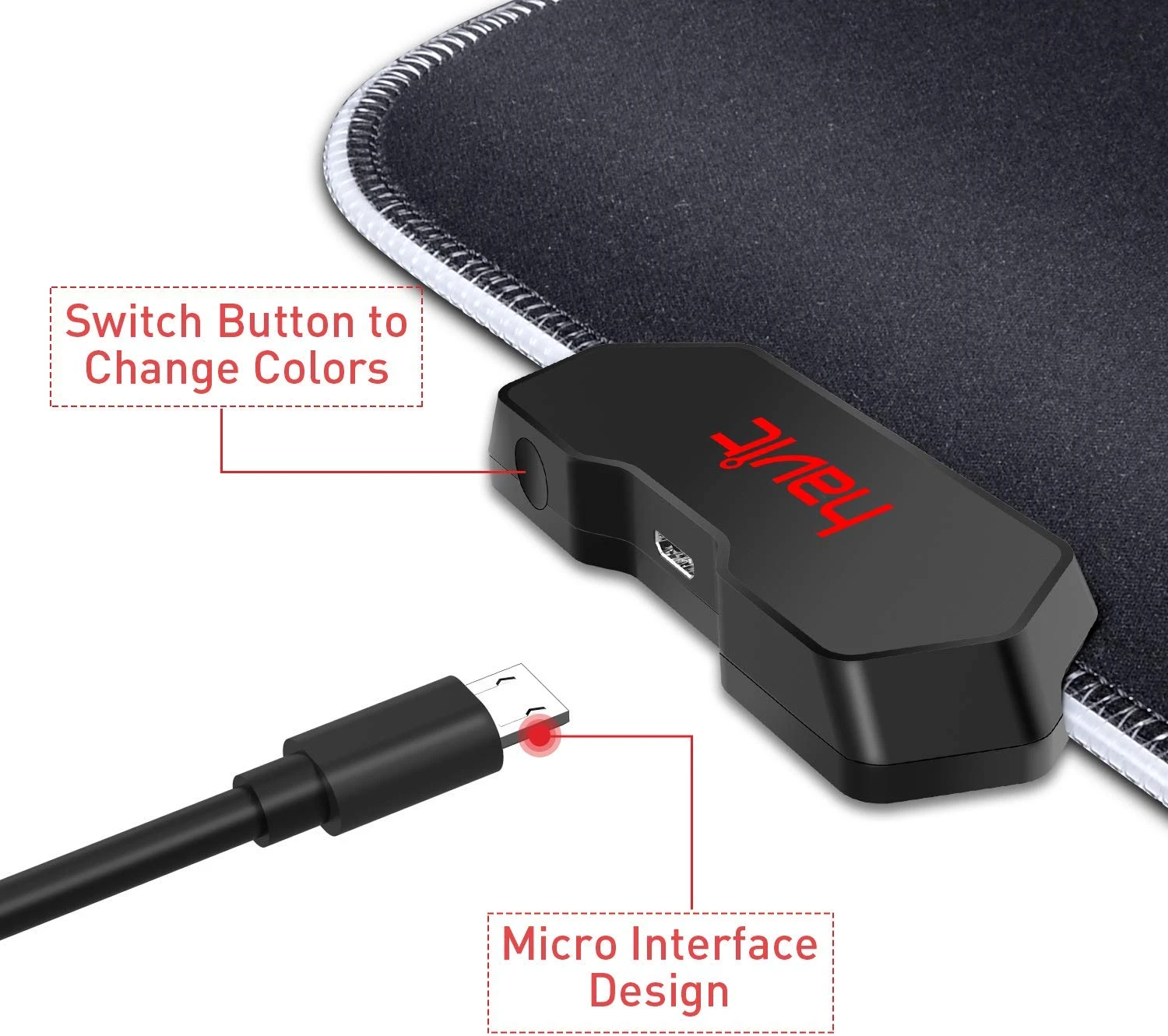 HAVIT MP902 RGB Mouse Pad Gaming 9 HAVIT MP902 RGB Mouse Pad Gaming