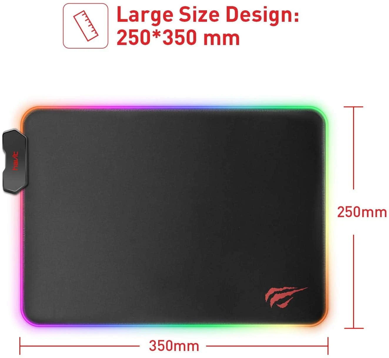 HAVIT MP902 RGB Mouse Pad Gaming 2 HAVIT MP902 RGB Mouse Pad Gaming