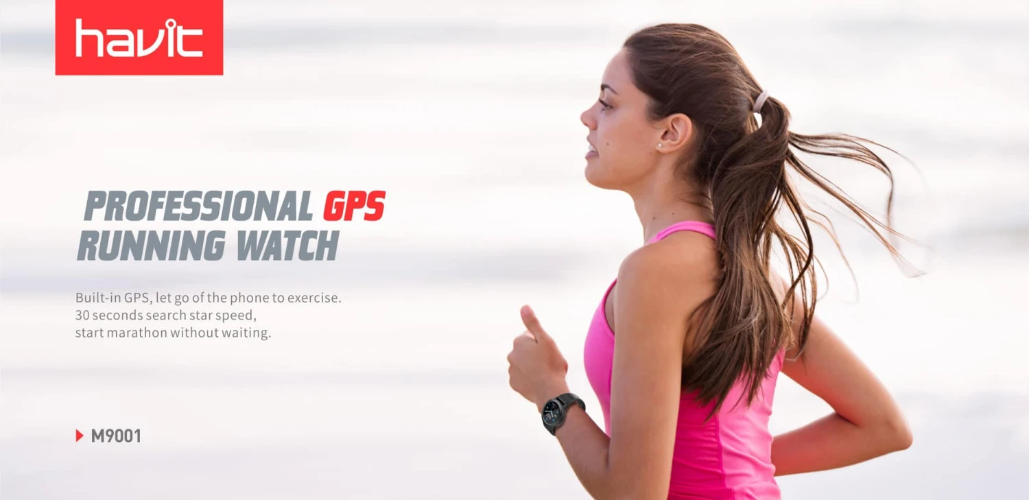 Mobile HAVIT M9001C GPS Smart Watch, IP68 Waterproof, Multi-Motion Modes 10 Mobile HAVIT M9001C GPS Smart Watch, IP68 Waterproof, Multi-Motion Modes