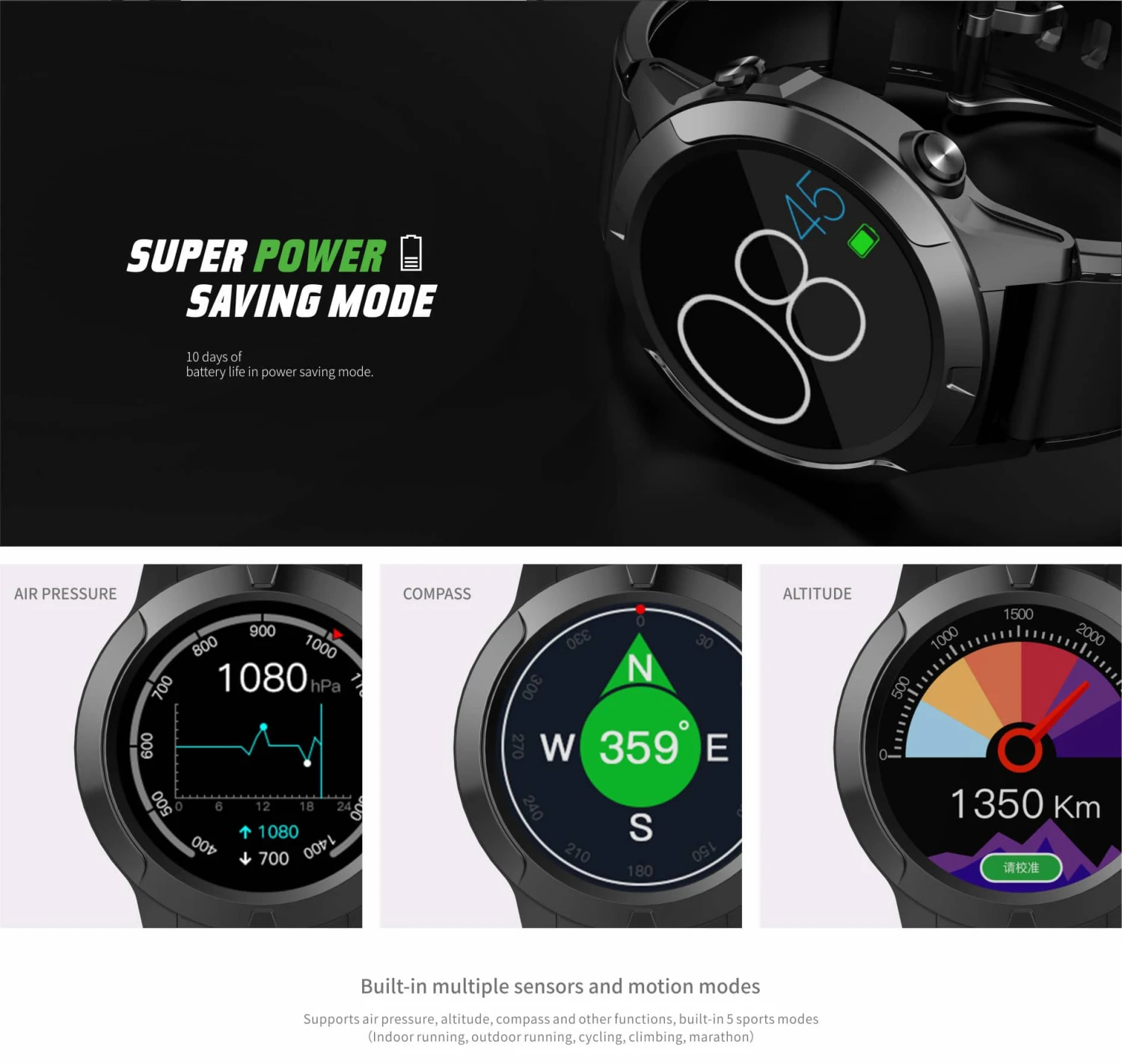 Mobile HAVIT M9001C GPS Smart Watch, IP68 Waterproof, Multi-Motion Modes 9 Mobile HAVIT M9001C GPS Smart Watch, IP68 Waterproof, Multi-Motion Modes