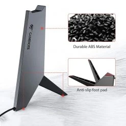 HAVIT TH644U RGB Gaming Headset Stand With 3.5mm AUX & Dual USB Ports